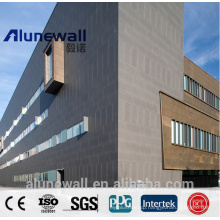 Alunewall Copper Composite Panel CCP / Outside Wall Facade / Advanced Constrcution Materials